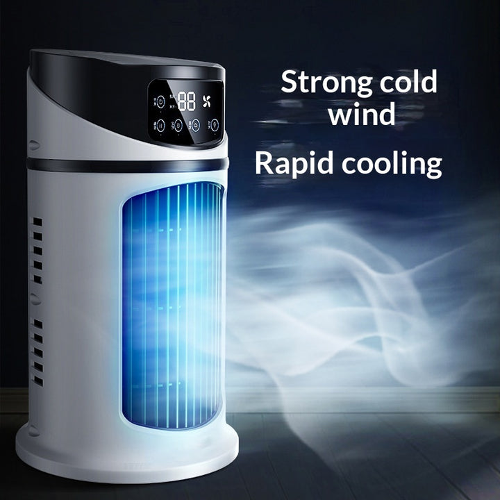 Portable Air Cooler USB Mini Air Conditioner Desktop Cooling Fan