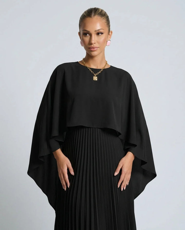 Batwing Sleeve Maxi Dress – Lightweight Summer Women&