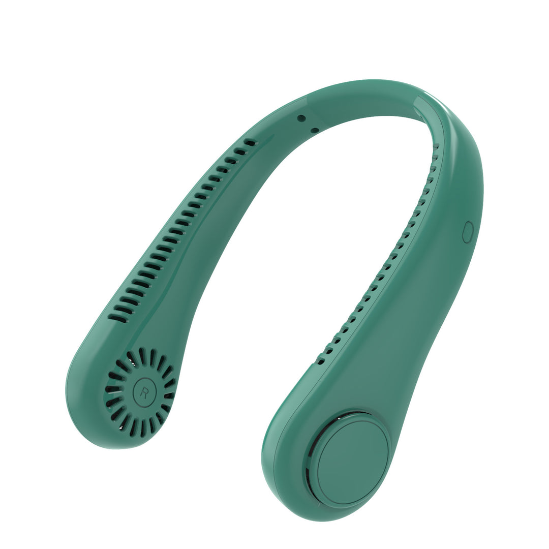Neck Fan Rechargeable – Bladeless Hands-Free Portable USB Cooling