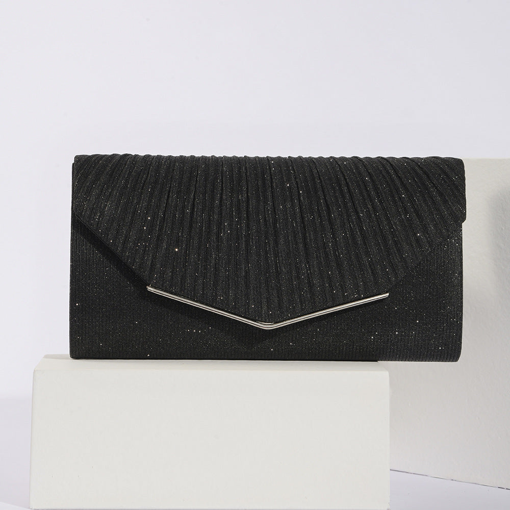 Evening Clutch Bag – Vintage Flap Formal Pillow Bag for Women