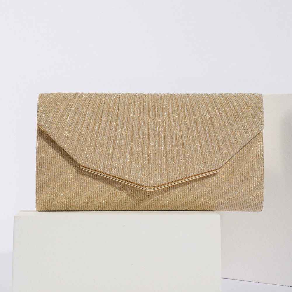 Evening Clutch Bag – Vintage Flap Formal Pillow Bag for Women