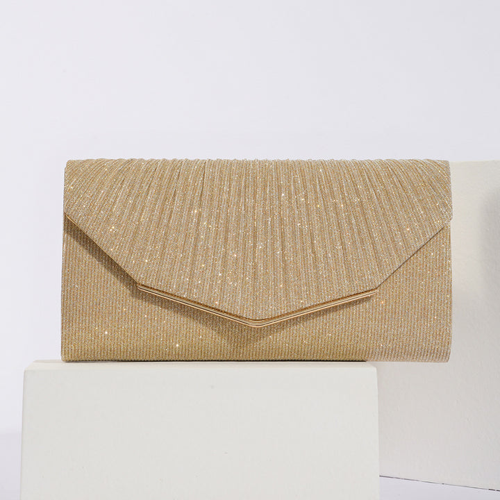 Evening Clutch Bag – Vintage Flap Formal Pillow Bag for Women