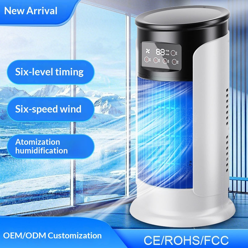 Portable Air Cooler USB Mini Air Conditioner Desktop Cooling Fan