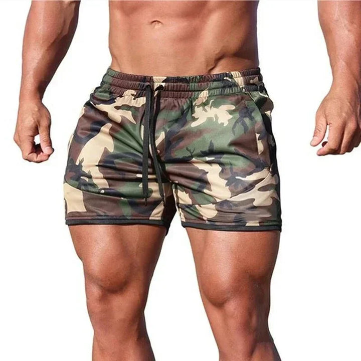Quick-Dry Men's Swim Shorts – Athletic Fit & Mesh Lining