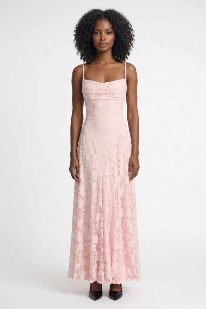 Lace Maxi Dress – Feminine Flowy Silhouette for Women