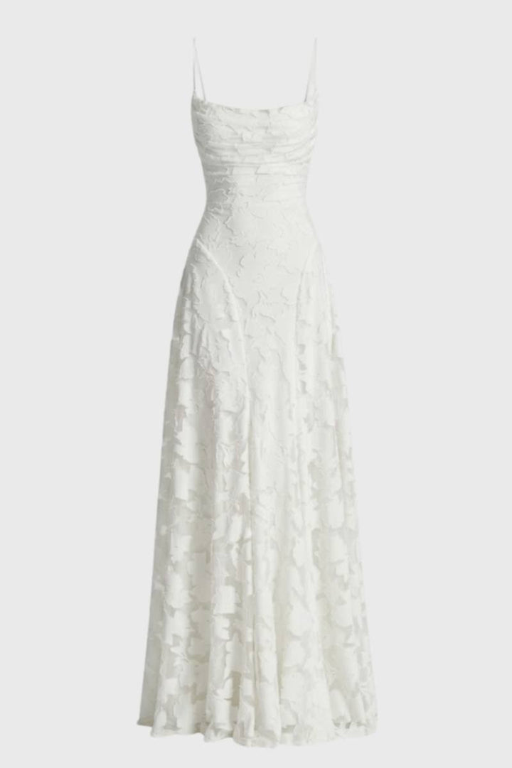 Lace Maxi Dress – Feminine Flowy Silhouette for Women
