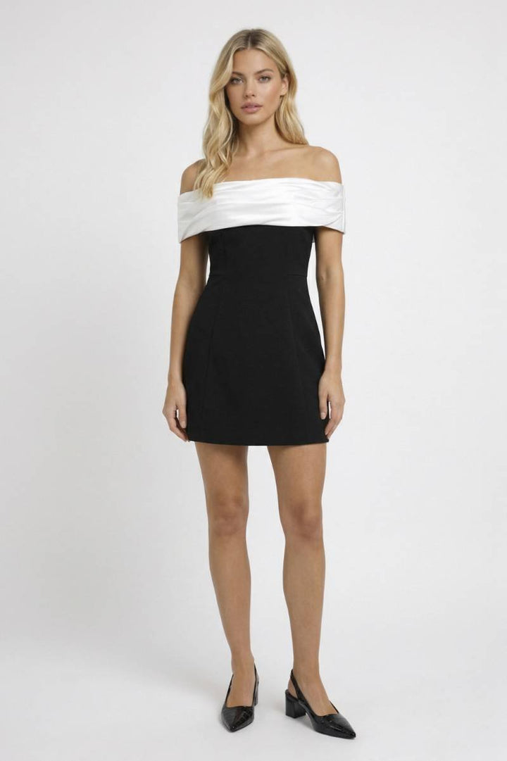 Off Shoulder Mini Dress – Fitted Bodycon | Women's Party Dress